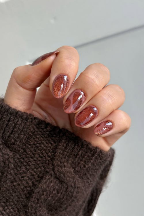 30 Shiny & Stunning Cat Eye Nails That Are Basically a Mani Mic Drop!