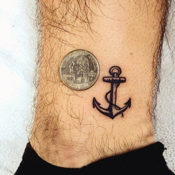 Small and Simple Anchor Tattoo Ideas for Men and Women
