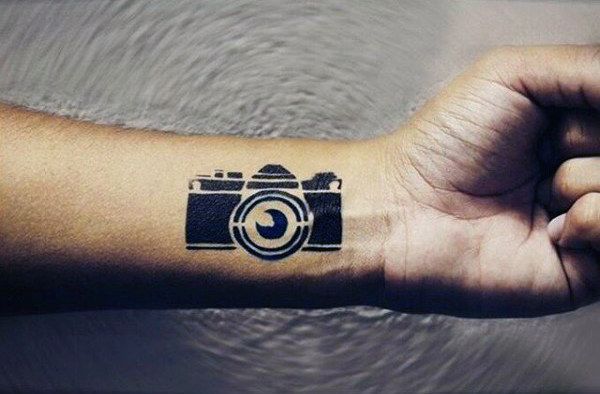 80 Camera Tattoo Designs for Men