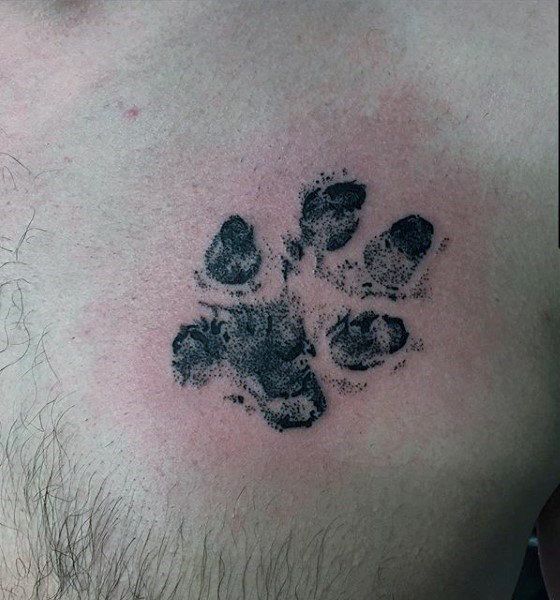 69 Dog Paw Tattoo Designs for Men