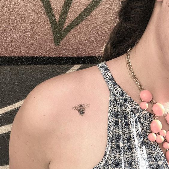 Buzzing with Creativity: 40 Unique Bee Tattoo Designs