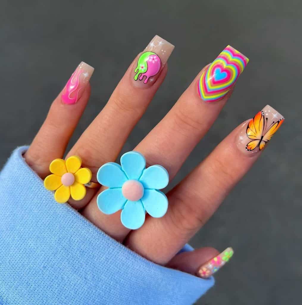 Pick a Mix Nails