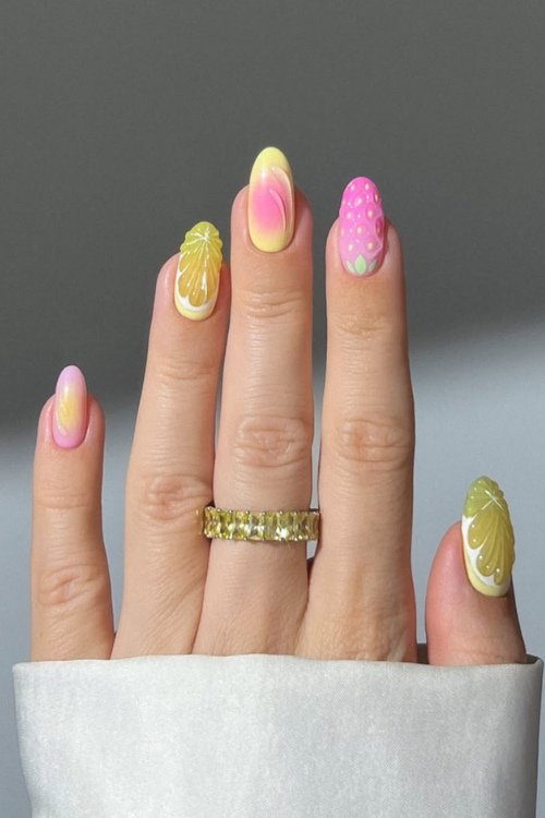 31 Showstopping Bright Summer Nails That’ll Impress the Hell Out of People