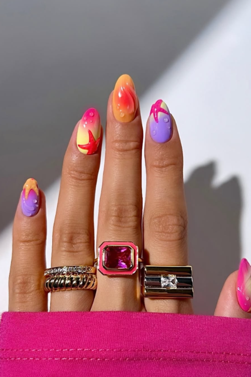 31 Showstopping Bright Summer Nails That’ll Impress the Hell Out of People