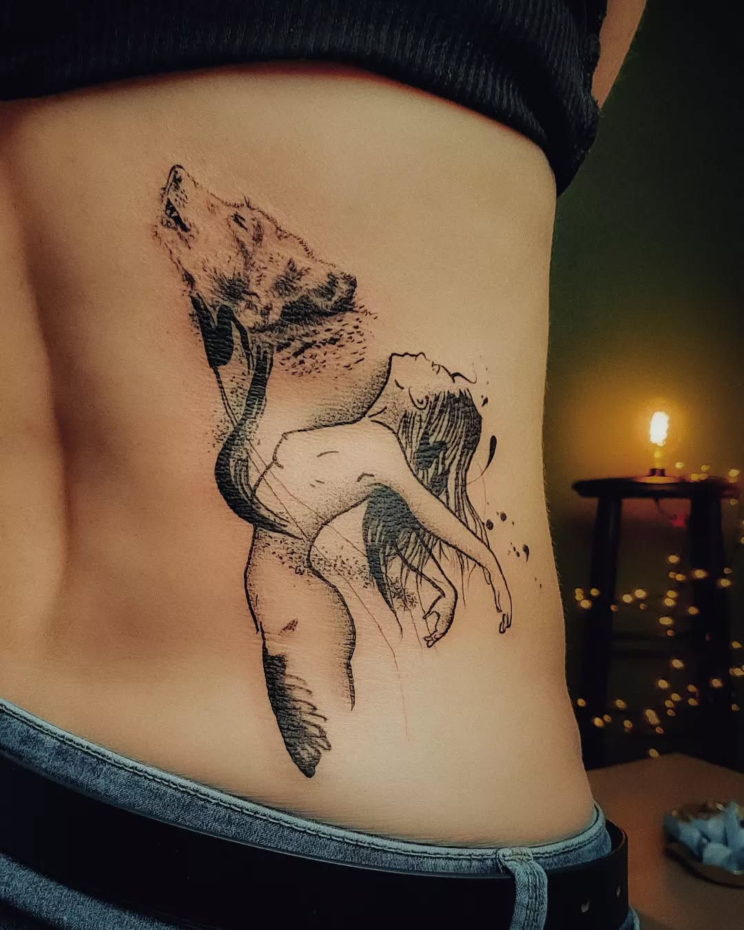 Symbolic rebirth through nature and femininity