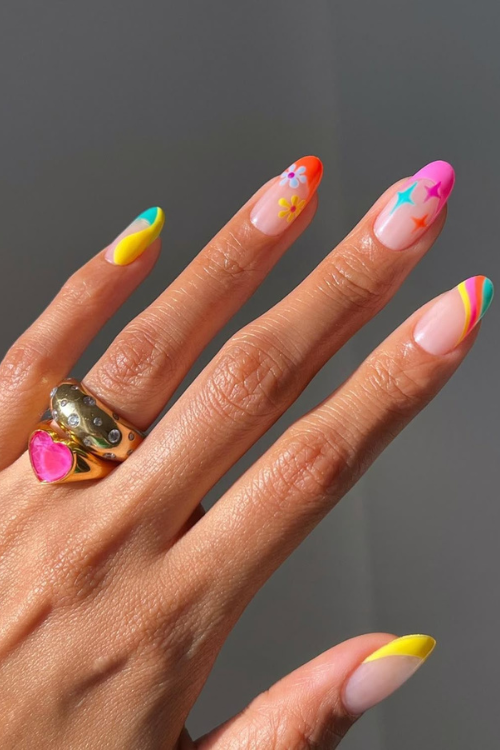 32 Tropical Summer Nails That’ll Have Your Hands Lookin’ Like a Piña Colada Dream