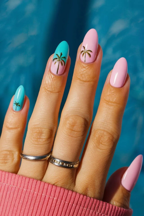 32 Tropical Summer Nails That’ll Have Your Hands Lookin’ Like a Piña Colada Dream