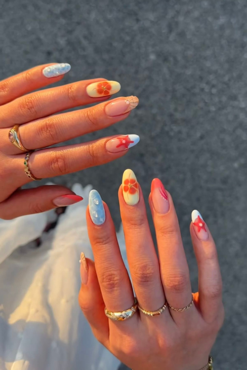 32 Tropical Summer Nails That’ll Have Your Hands Lookin’ Like a Piña Colada Dream