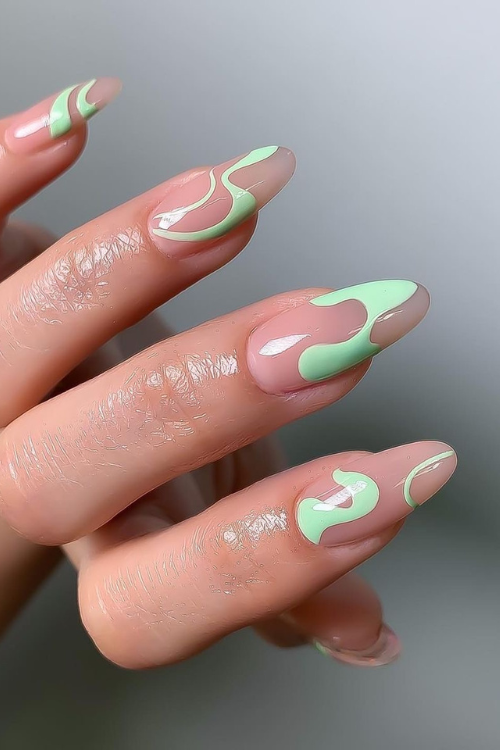 33 Extra Cute Mint Green Nails That’ll Have You Screaming “Add to Mood Board!”