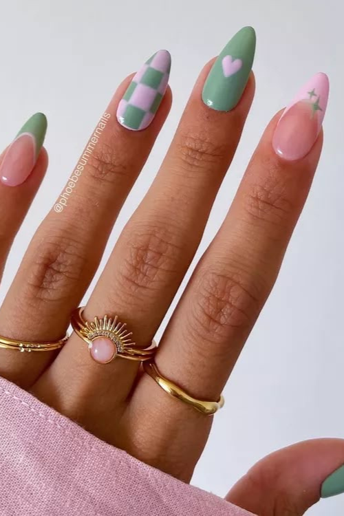33 Extra Cute Mint Green Nails That’ll Have You Screaming “Add to Mood Board!”