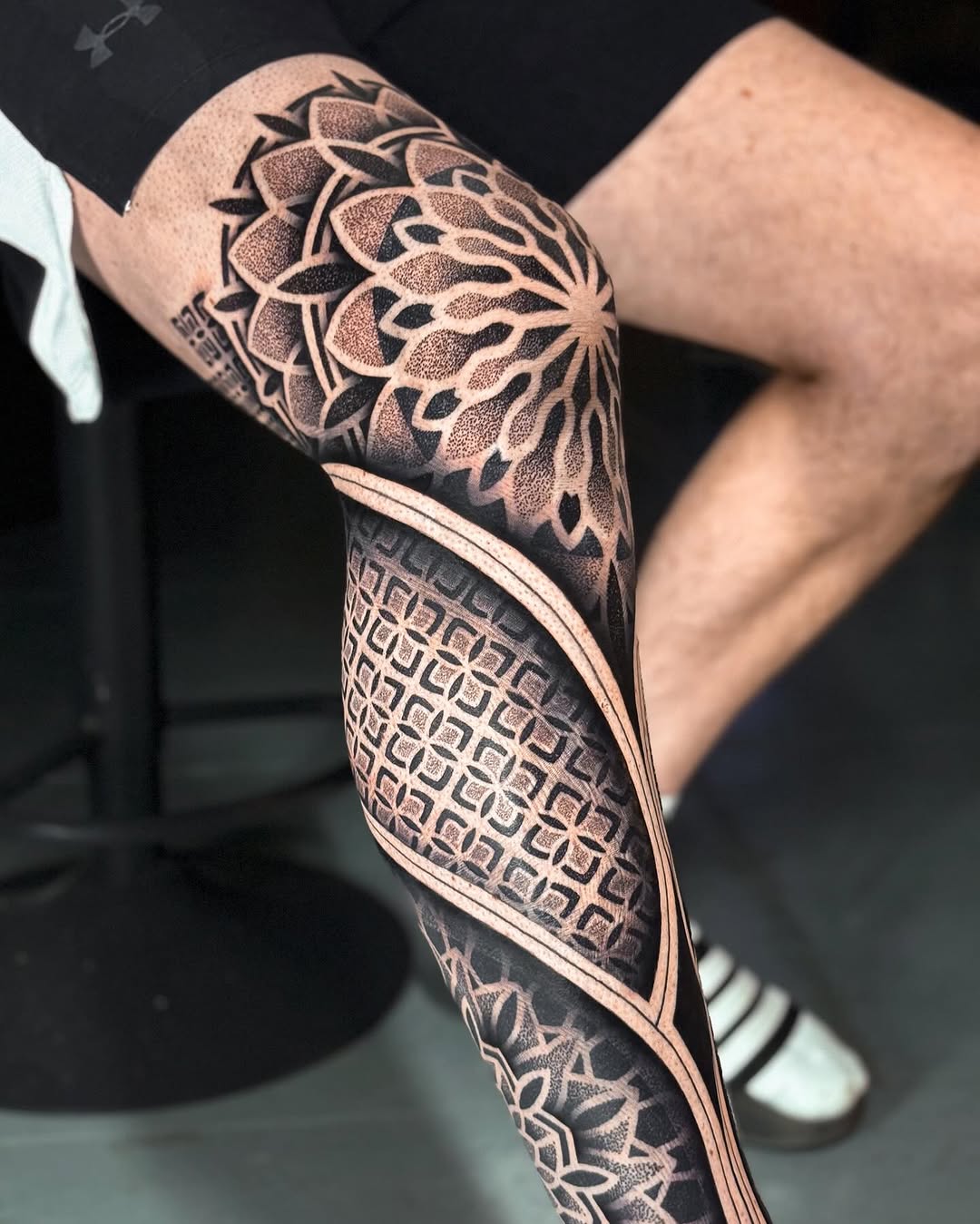 Intricate Mandala Tattoo with Cultural Depth