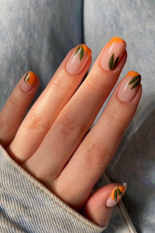 33 Juicy & Jaw-Dropping Orange Nails You’ll Literally Be Obsessed With