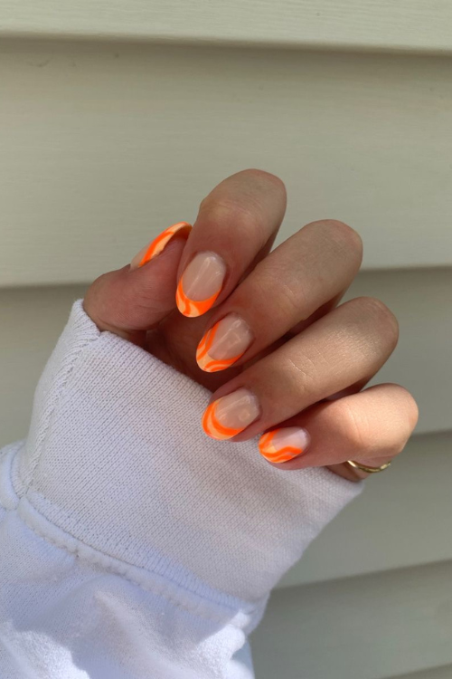 33 Juicy & Jaw-Dropping Orange Nails You’ll Literally Be Obsessed With