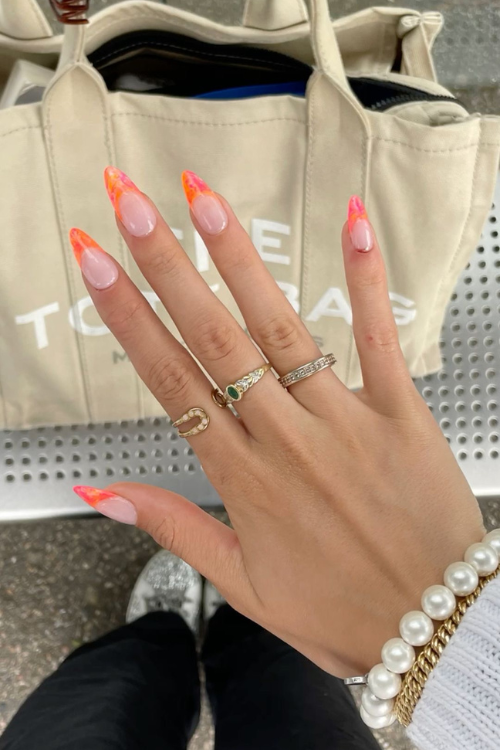33 Juicy & Jaw-Dropping Orange Nails You’ll Literally Be Obsessed With