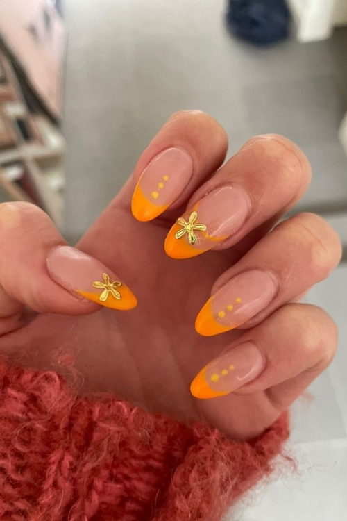 33 Juicy & Jaw-Dropping Orange Nails You’ll Literally Be Obsessed With