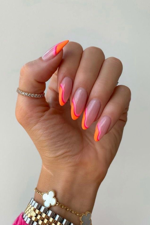 33 Juicy & Jaw-Dropping Orange Nails You’ll Literally Be Obsessed With