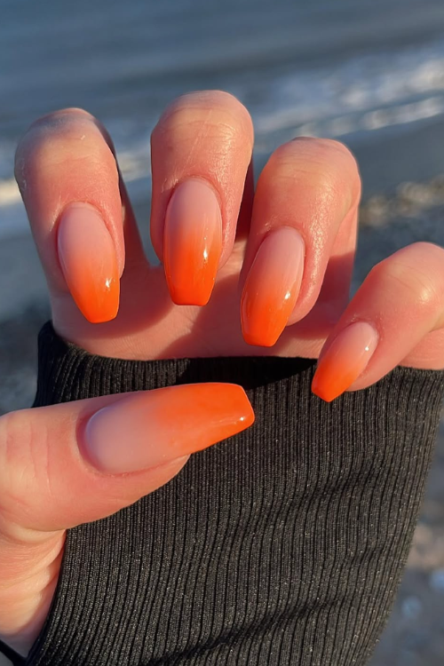 33 Juicy & Jaw-Dropping Orange Nails You’ll Literally Be Obsessed With