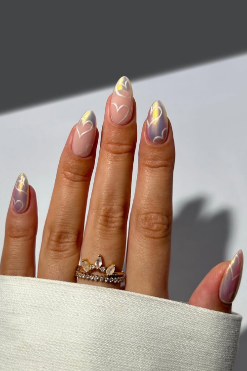33 Shiny, Chic & Impossible to Ignore Silver Nails That Eat Every Time