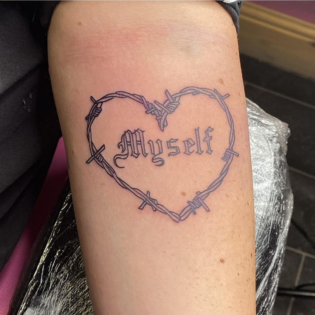 Love myself tattoo