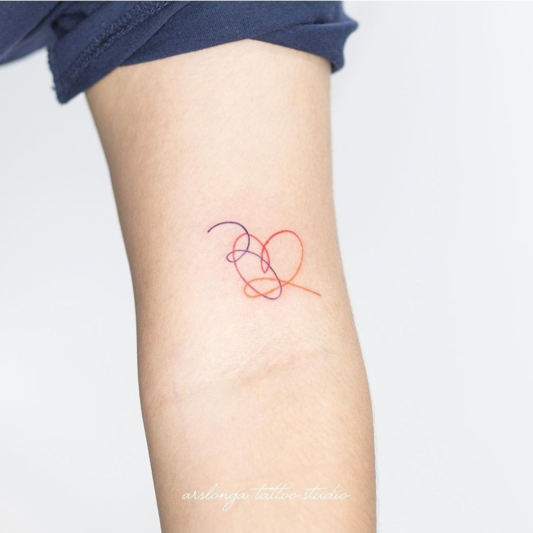 BTS love yourself tattoo