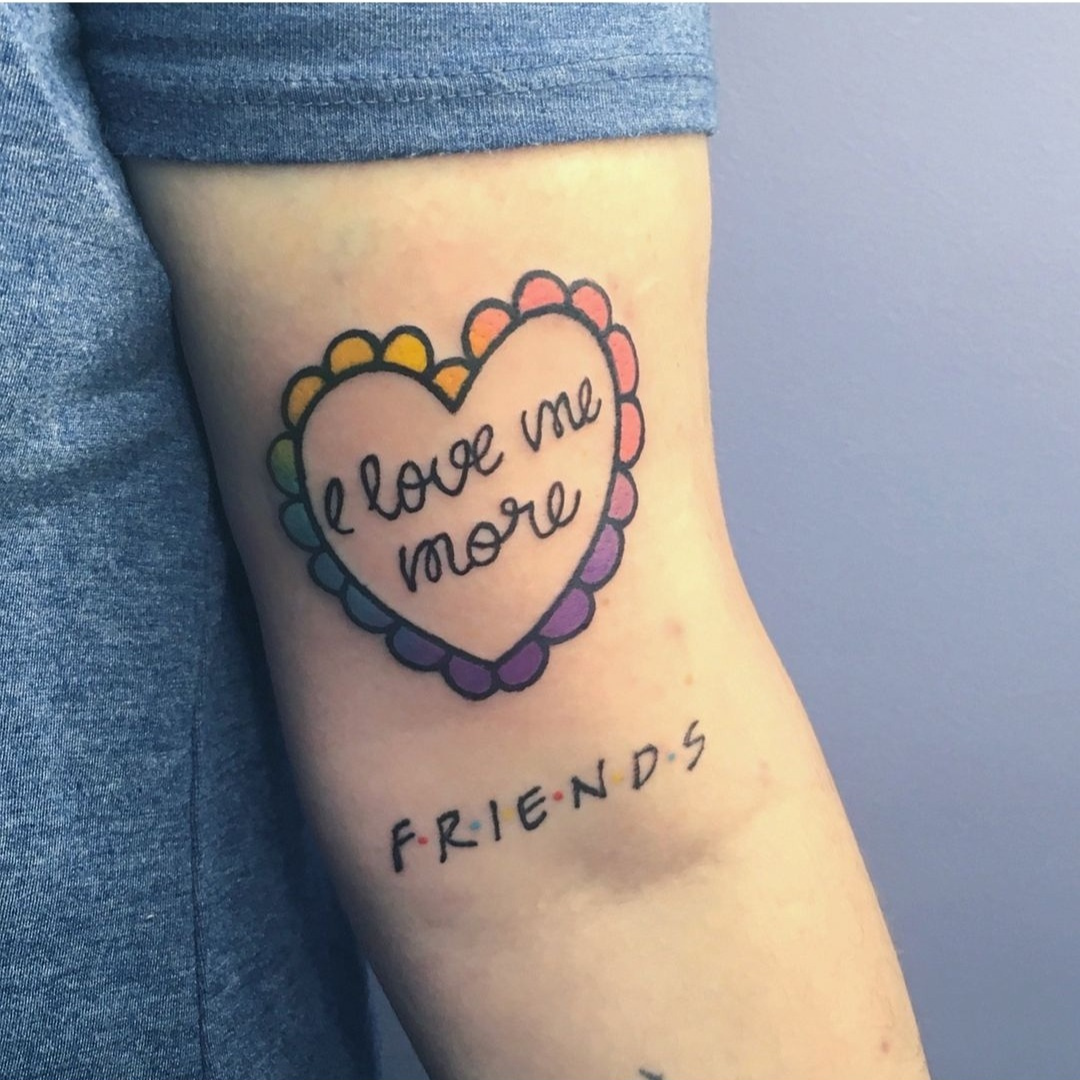 I love me more tattoo
