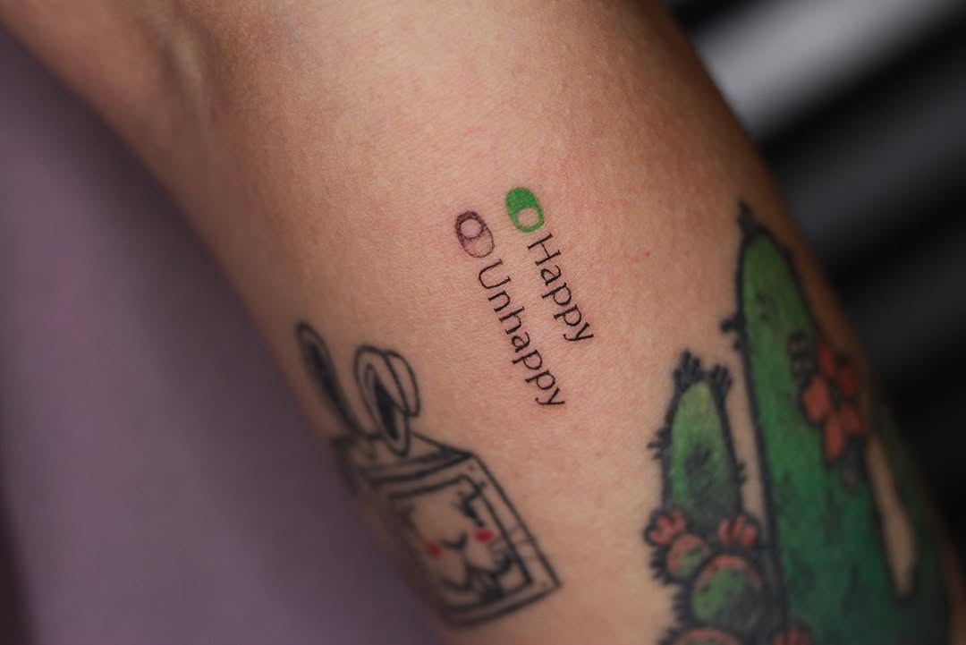 Unique tattoos expressing emotions in art