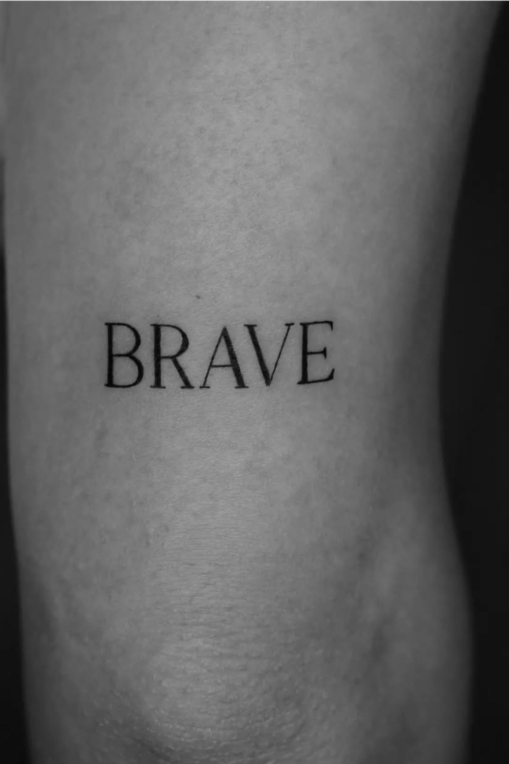 Brave tattoo
