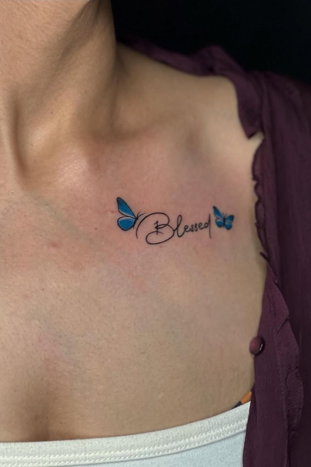 Blessed tattoo