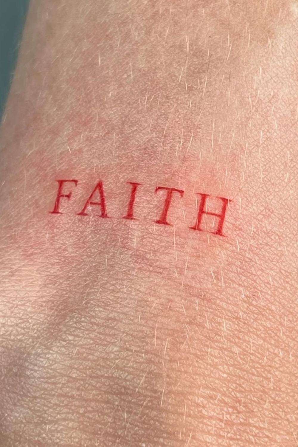 Faith Tattoo