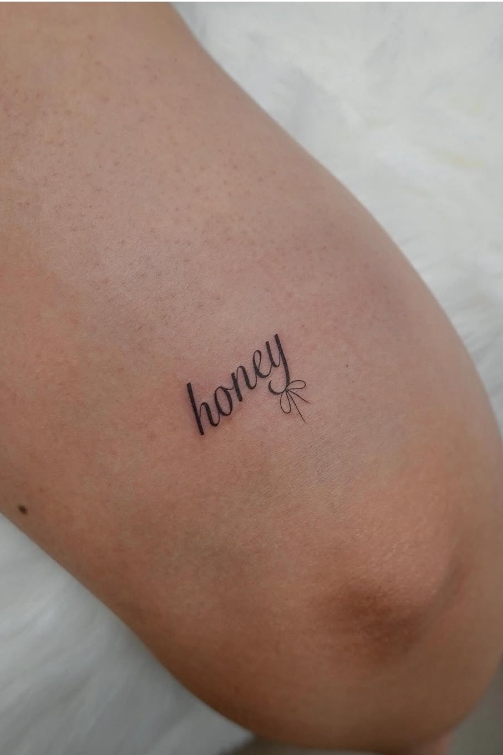 Honey tattoo