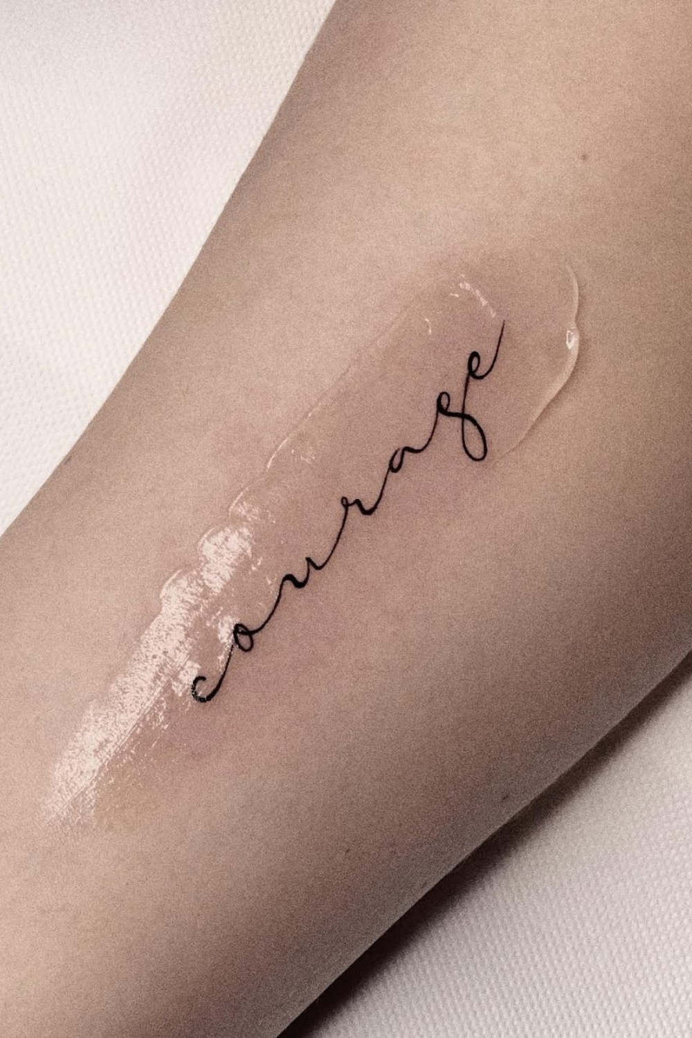 Courage tattoo