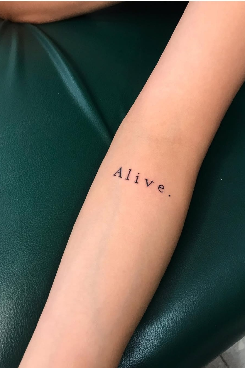 Alive tattoo