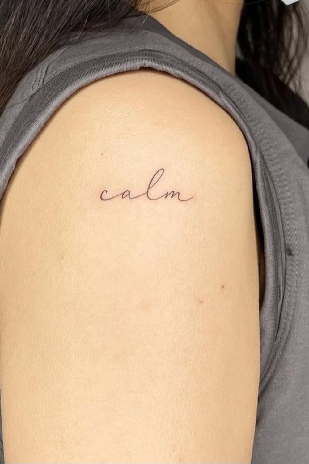 Calm tattoo