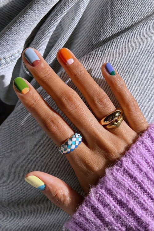 36 Cool, Quirky & a Lil’ Unexpected Funky Nails That Are Pure Art