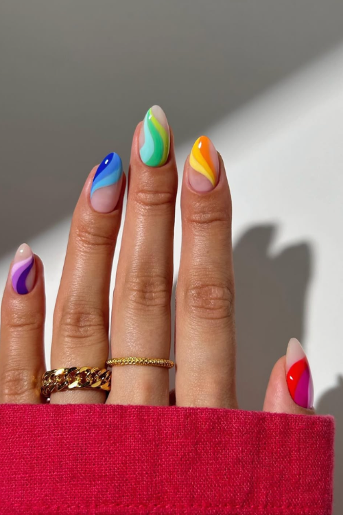 36 Cool, Quirky & a Lil’ Unexpected Funky Nails That Are Pure Art