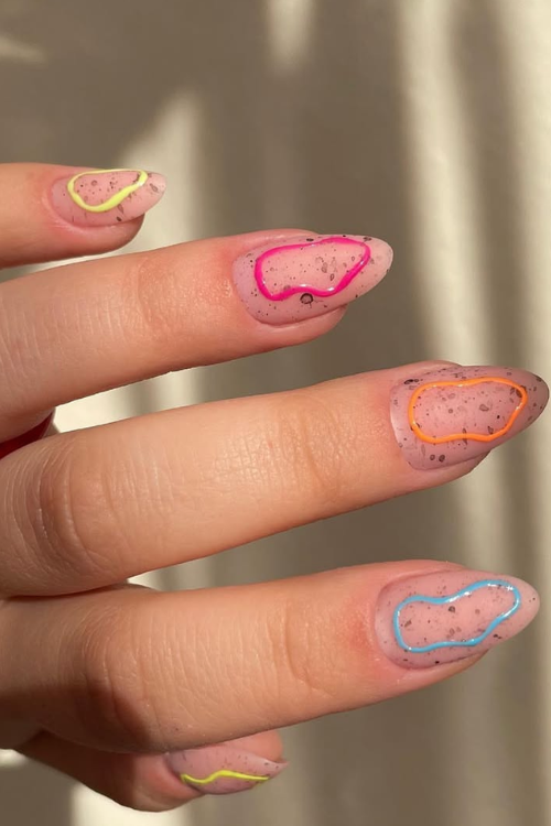 36 Cool, Quirky & a Lil’ Unexpected Funky Nails That Are Pure Art