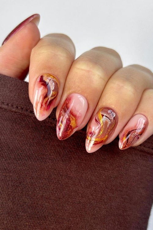 36 Fall Nails That'll Have You Raking in the Likes on Your Next Insta Post