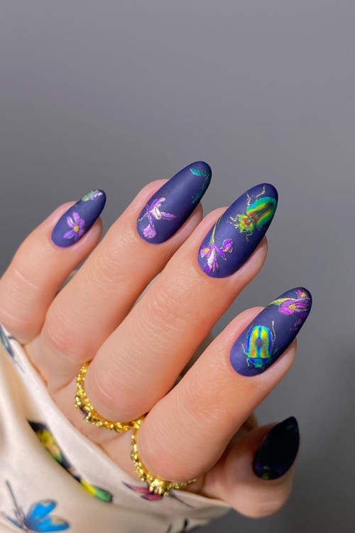 36 Truly Cool Matte Nails to Legit Make Your Digits Pop!