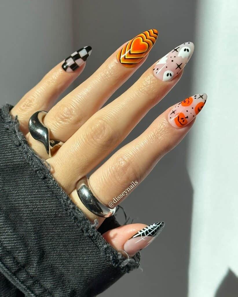 Spooky Fall Season Nails