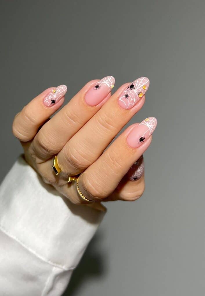 Spider Web Nails