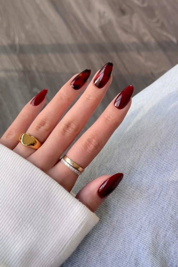 Subtle Tortoise Nails