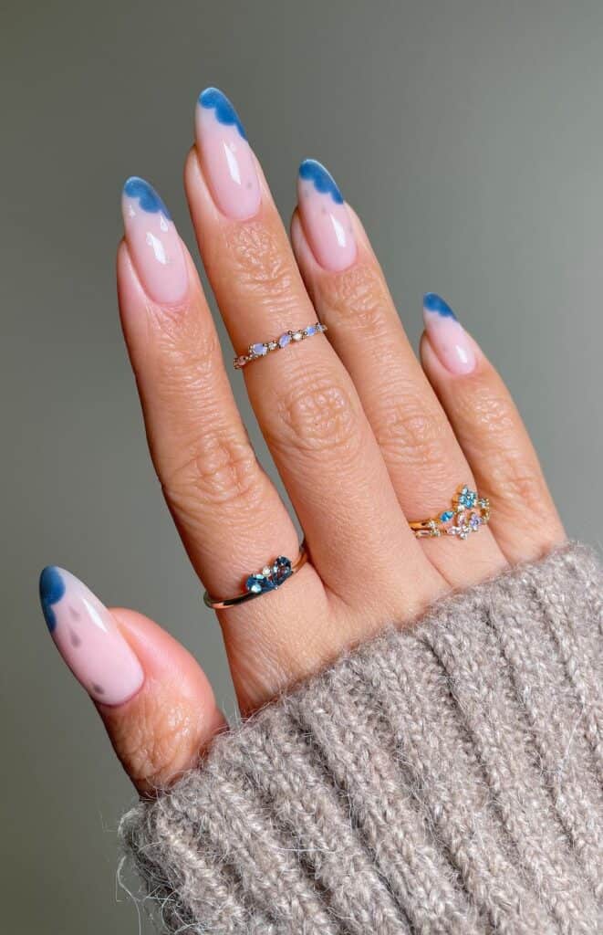 Glitter Cloudy Sided Tips 