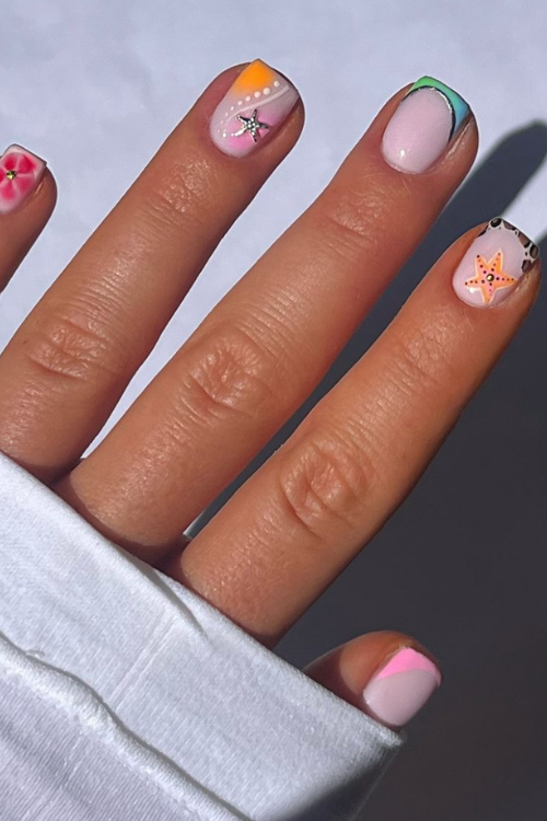 37 Sandy Chic Beach Nails That'll Impress The Hell Out Of People