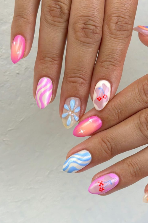 37 Sandy Chic Beach Nails That'll Impress The Hell Out Of People