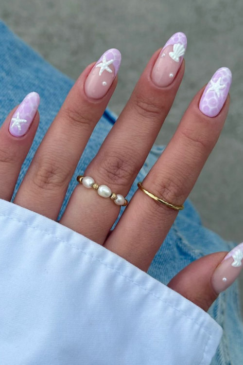 37 Sandy Chic Beach Nails That'll Impress The Hell Out Of People