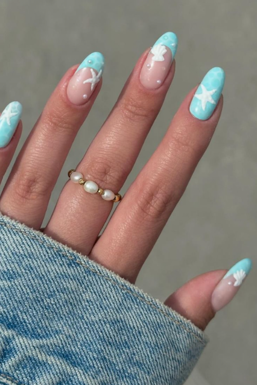 37 Sandy Chic Beach Nails That'll Impress The Hell Out Of People