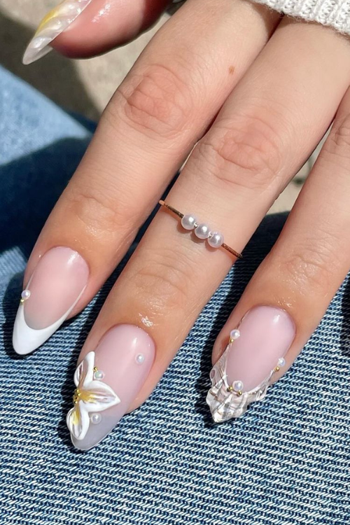 37 Sandy Chic Beach Nails That'll Impress The Hell Out Of People