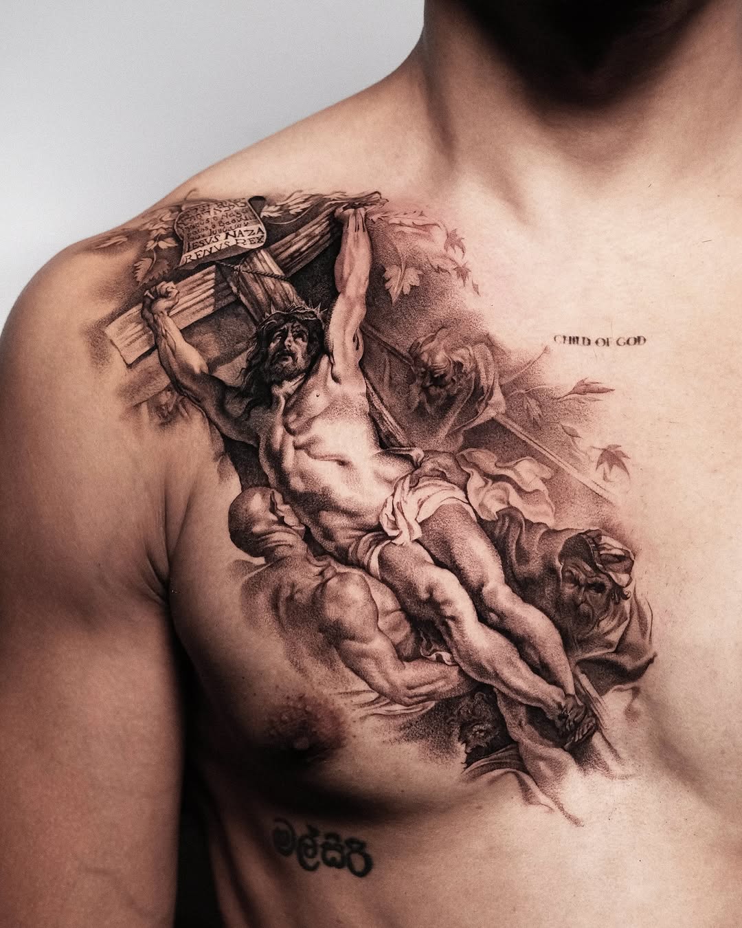 Stunning artistic depiction of a religious theme