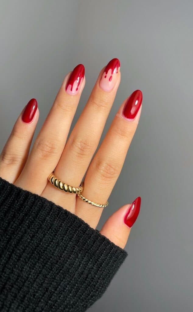 Bloody Vampire Nails 