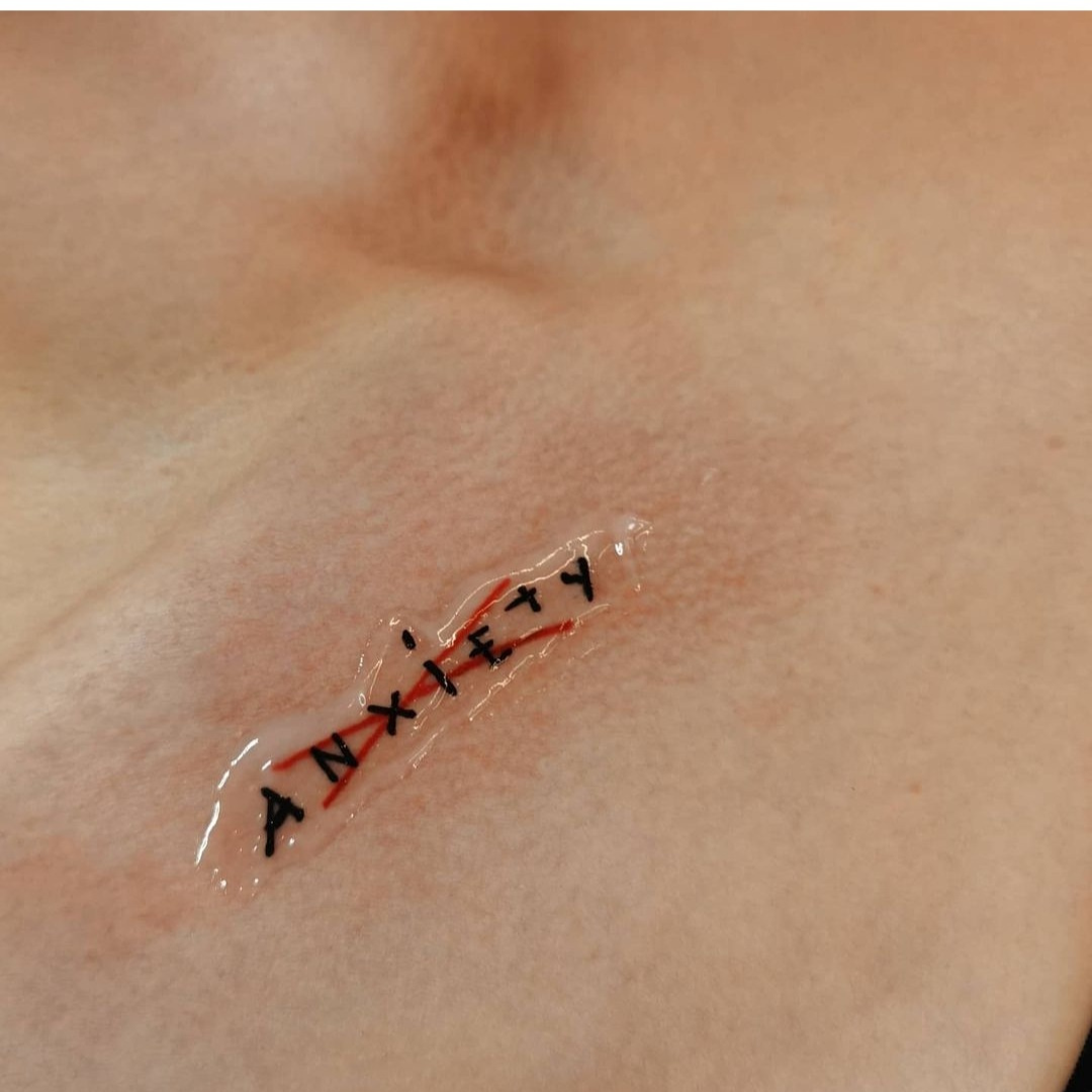 Small Anxiety Tattoo ideas